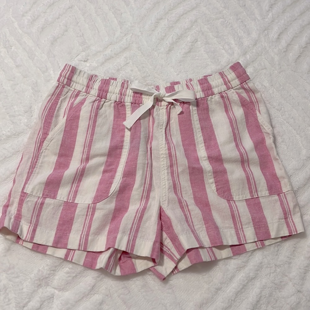 JCrew XS linen blend shorts